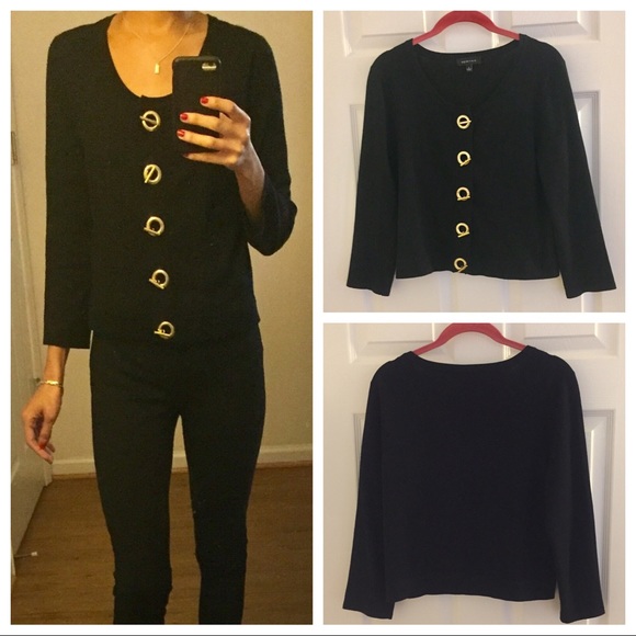 Toggle Button Cardigan - Picture 2 of 5